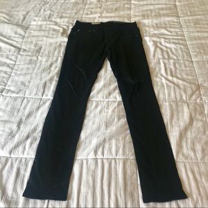 AG Adriano Goldschmied black skinny jeans